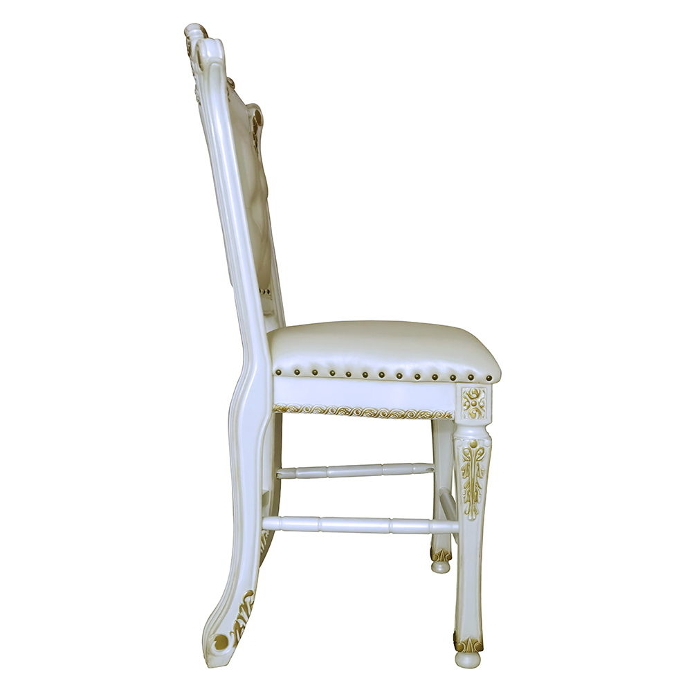 Vendome - Counter Height Chair (Set of 2), alternate view 4 with leather upholstery