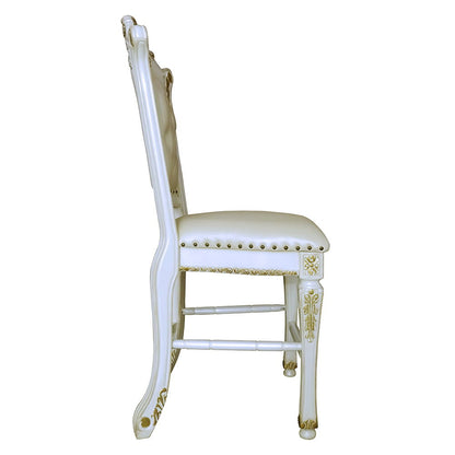 Vendome - Counter Height Chair (Set of 2), alternate view 4 with leather upholstery