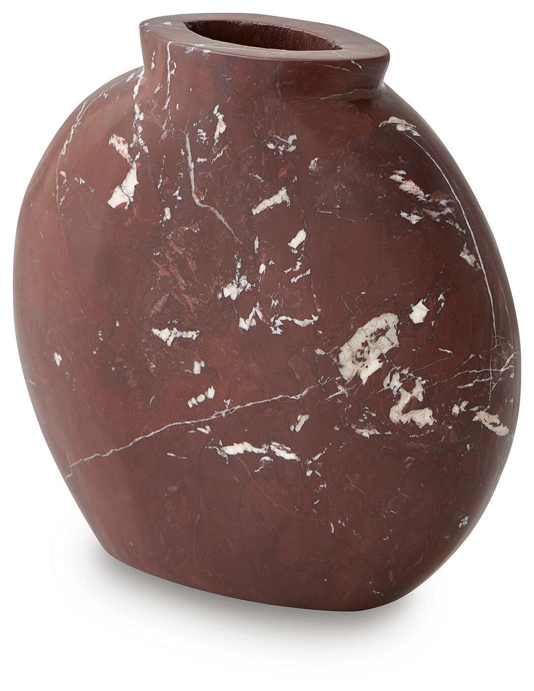 Dashner Vase Red / White