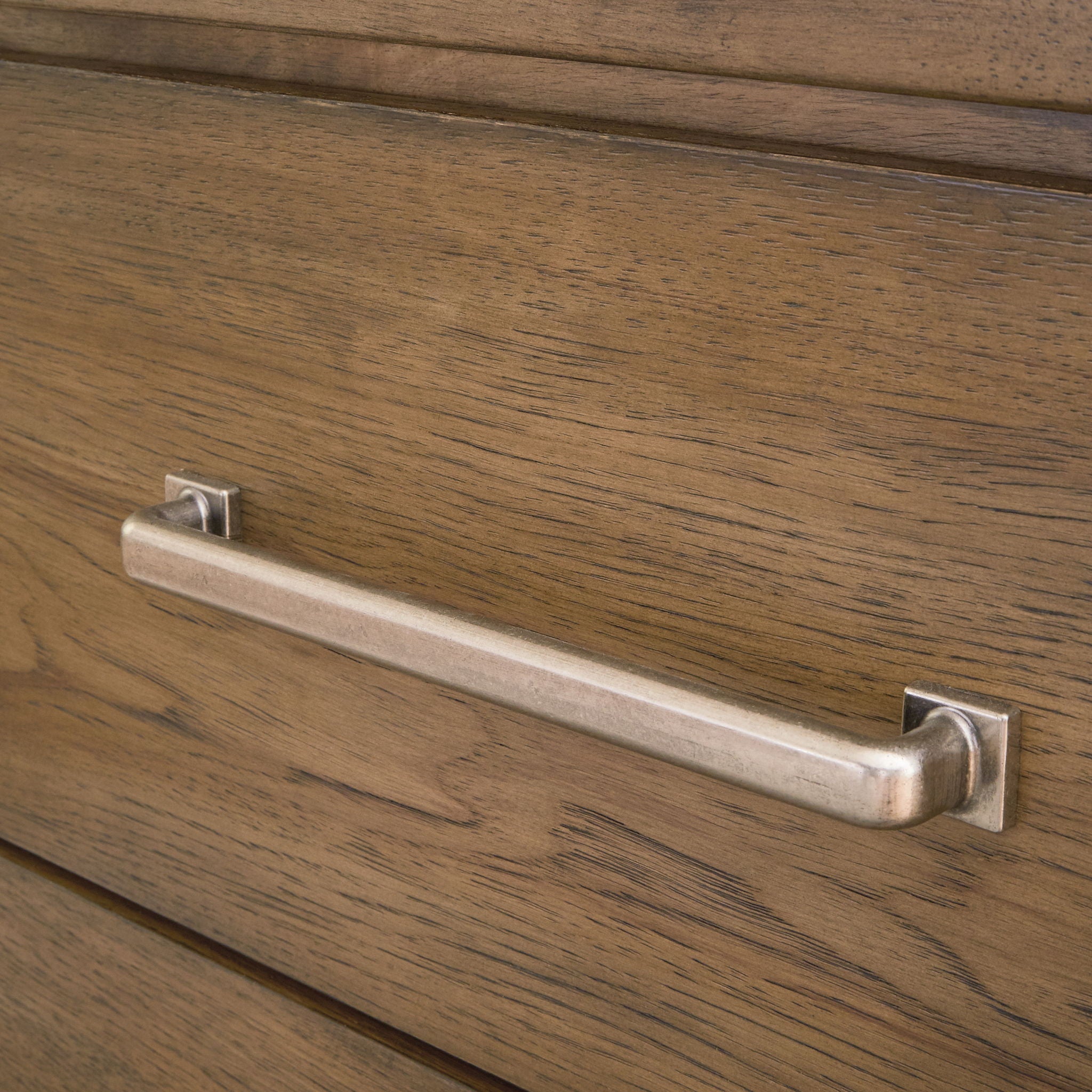 Cabalynn - Dresser And Mirror - Light Brown, alternate view 3 with wood construction