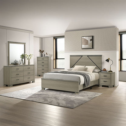 Joanna - Nightstand - Weathered Gray