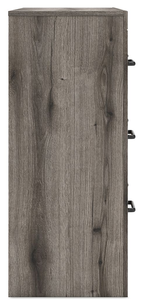 Graystorm - Six Drawer Dresser, alternate view 7 with linen fabric