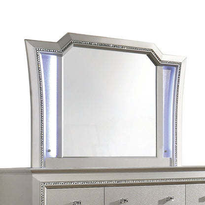 Kaitlyn - Mirror (LED), alternate view 5 with metal