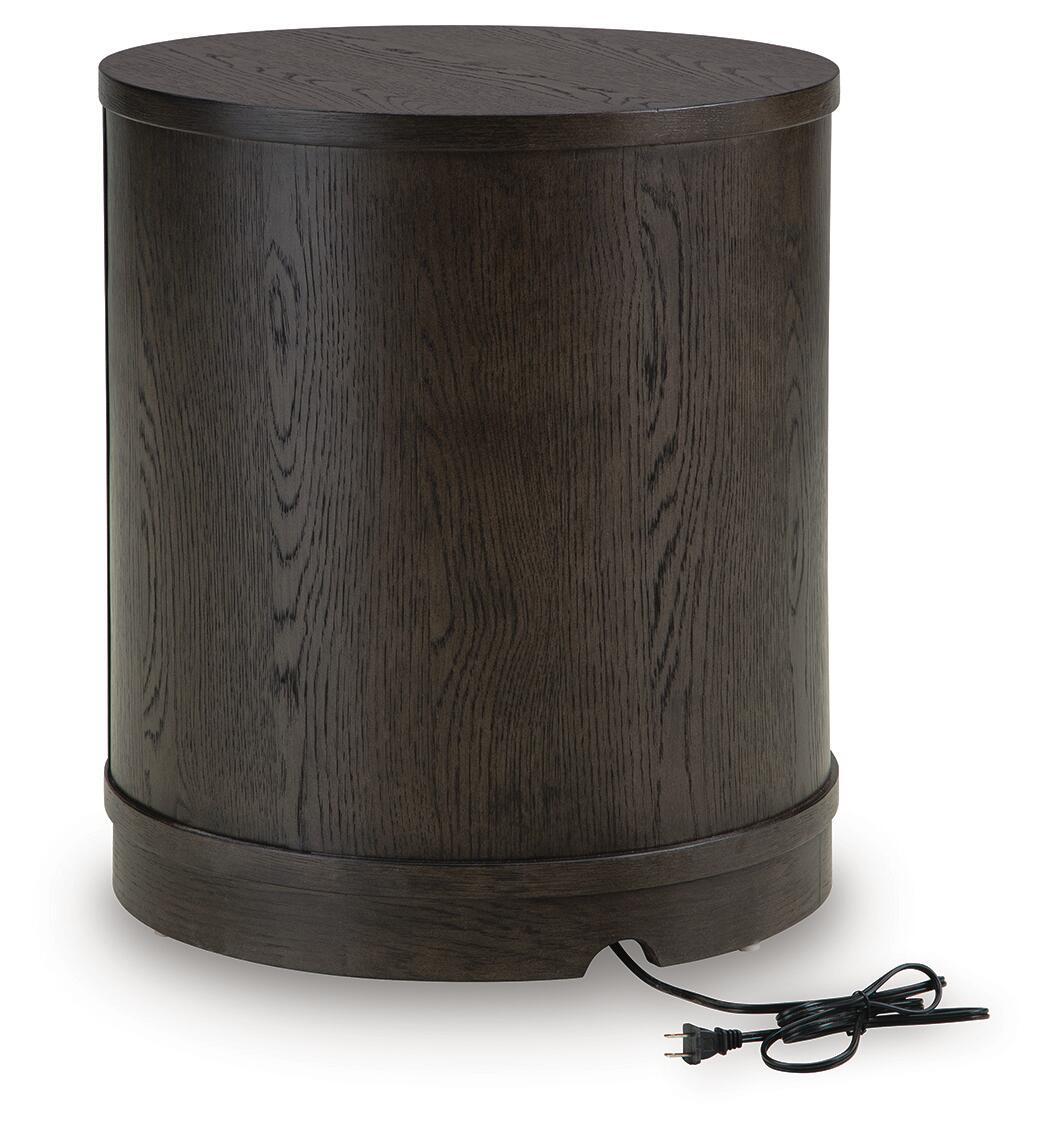 Leighmour Accent Table Dark Brown, gallery image 5