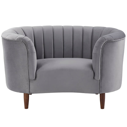 Millephri - Chair, alternate view 8 with velvet upholstery