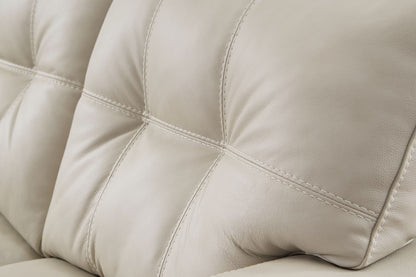 Santorine - Chair, alternate view 4 with faux leather