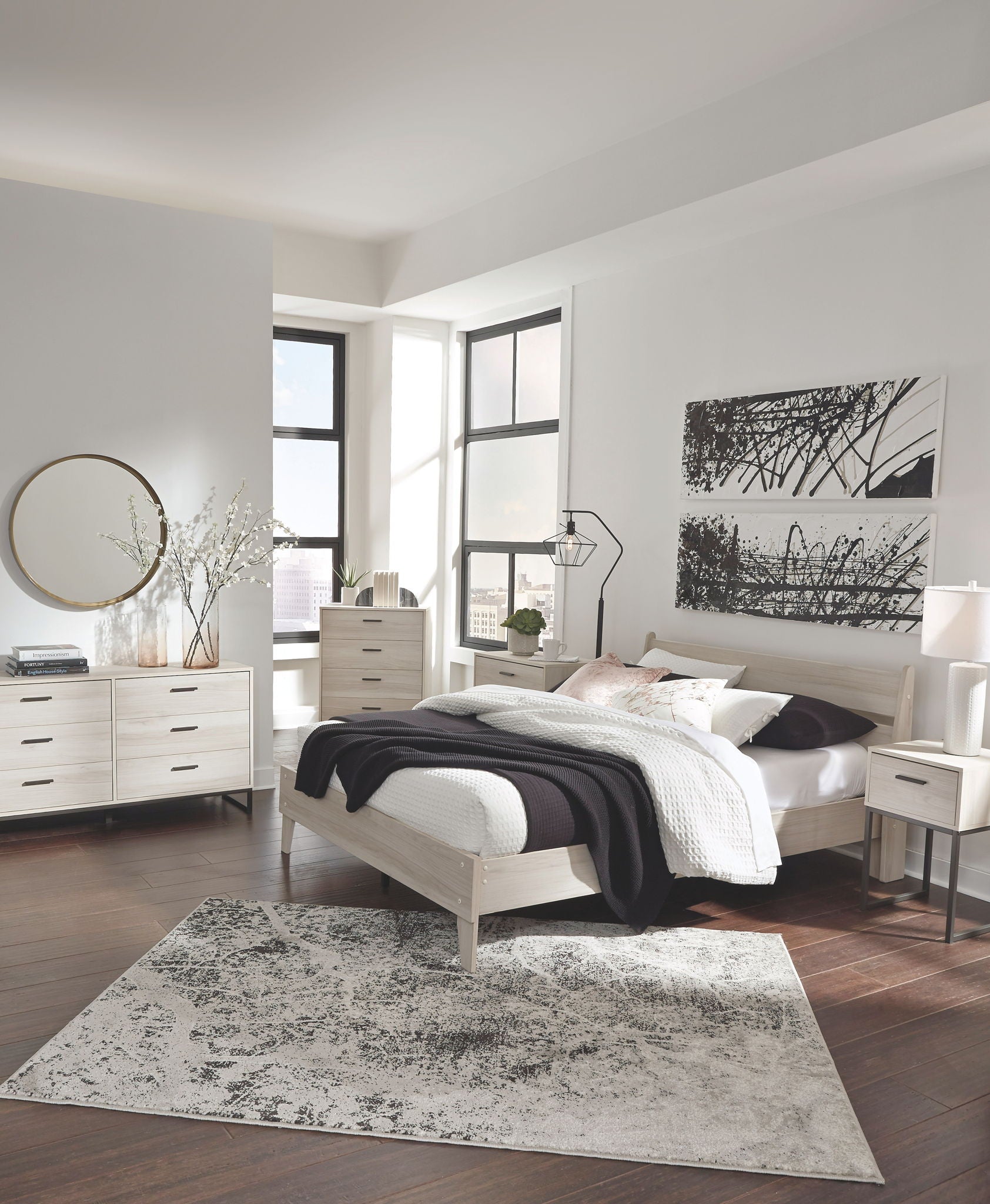 Socalle - Panel Platform Bed, alternate view 19