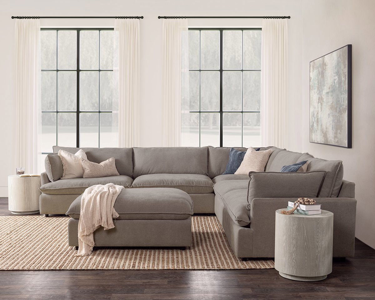 Caplan - 6 Piece Modular Sectional With Ottoman, alternate view 46