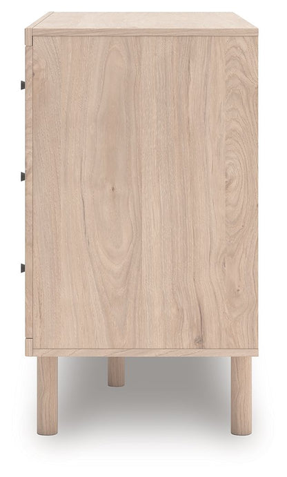 Arloster - Six Drawer Dresser, alternate view 8 with wood construction