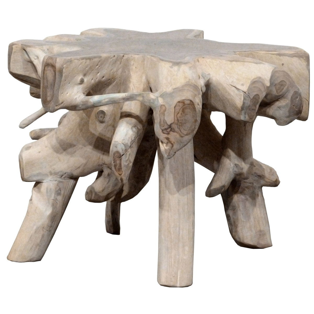 Cypress - Teak Root End Table, product view