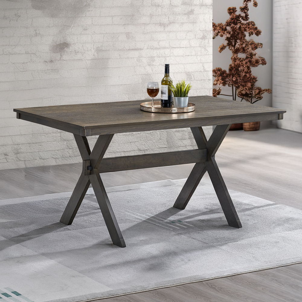 Marit - Dining Table - Gray, alternate view 2