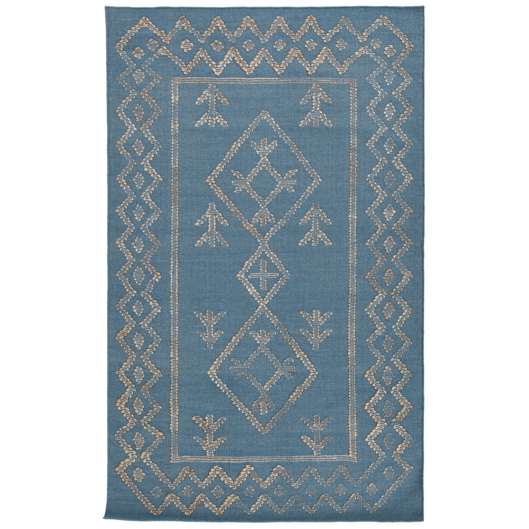 Comporta - 2' x 3' Lagos Rug - Blue/Natural