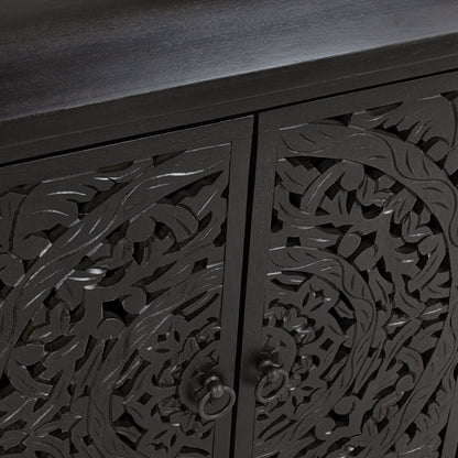 Harmony - Breakfront Sideboard, alternate view 5 with wood construction