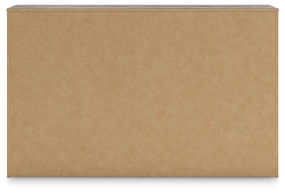 Graystorm - Six Drawer Dresser, alternate view 8 with linen fabric