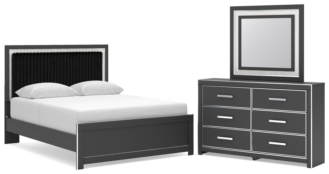 Zuraleus - Upholstered Panel Platform Bedroom Set