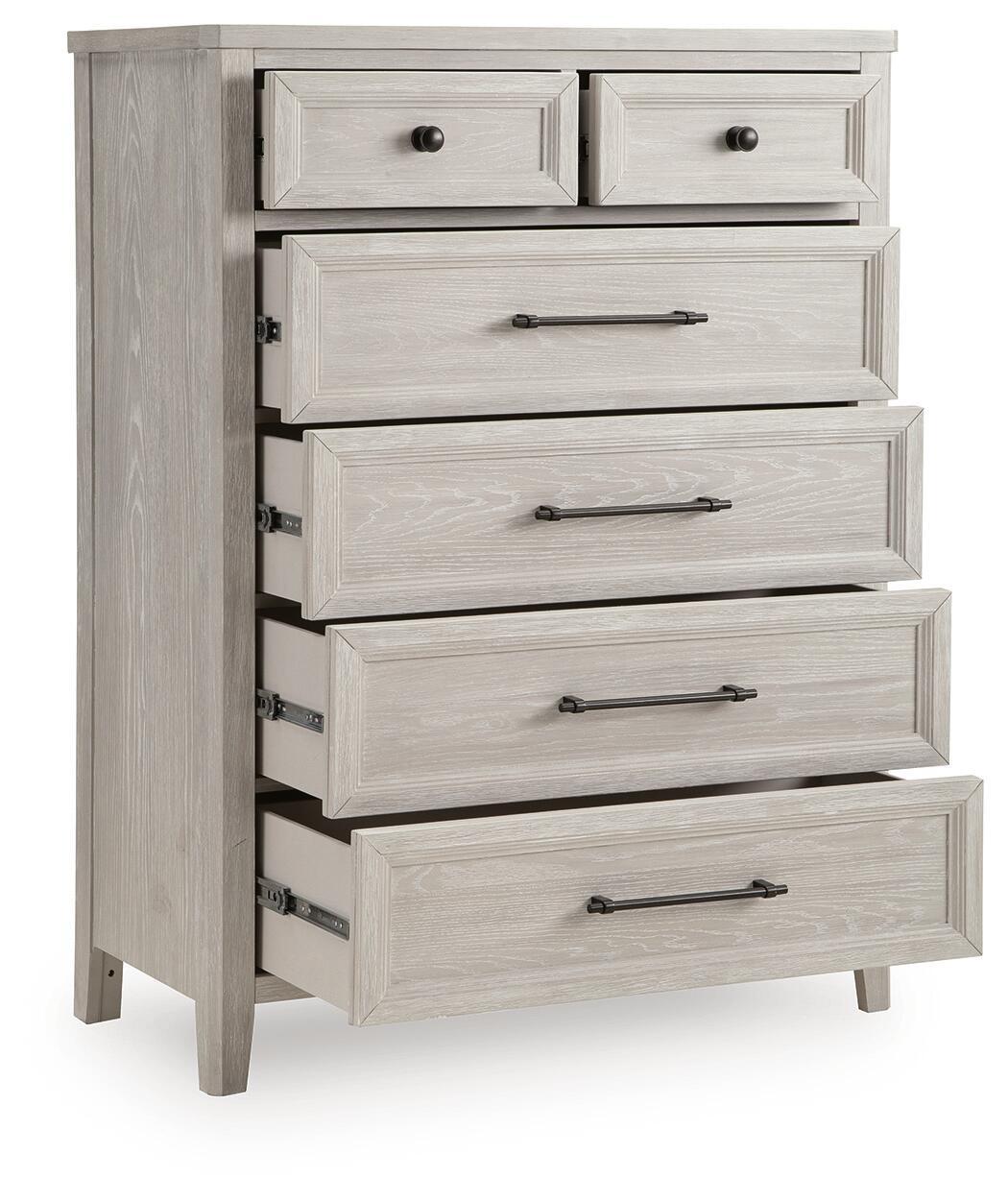 Darbonton Six Drawer Chest Dove White, gallery image 2