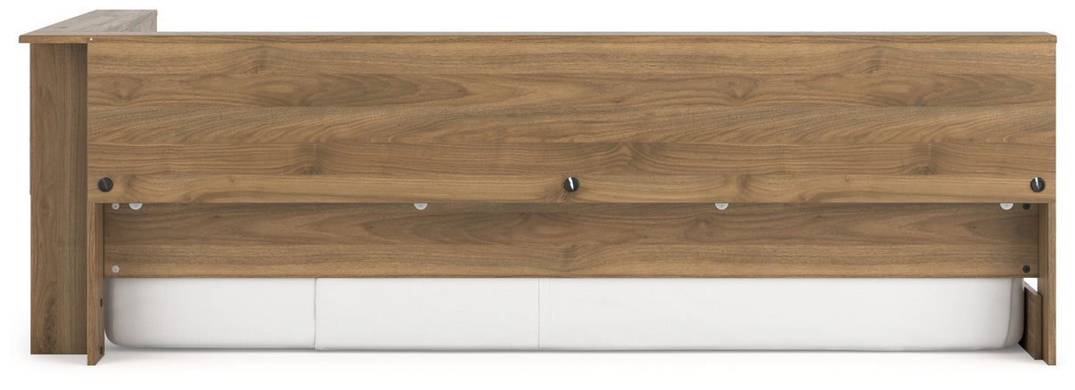 Deanlow - Bookcase Storage Bed, alternate view 3