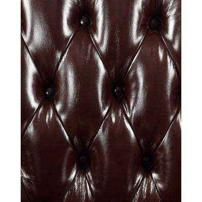 Forsythia - Chair - Espresso Top Grain Leather Match & Walnut, alternate view 5 with solid wood