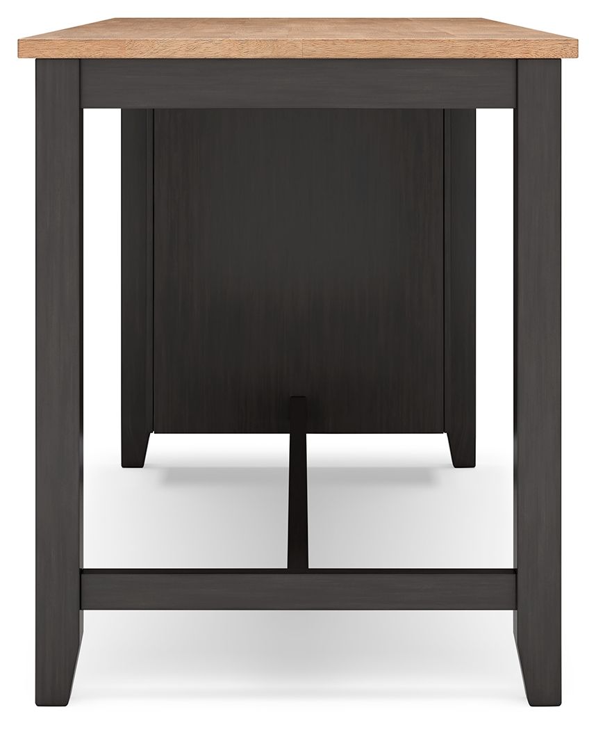Gesthaven - Rectangular Dining Room Counter Table, alternate view 15 with wood construction