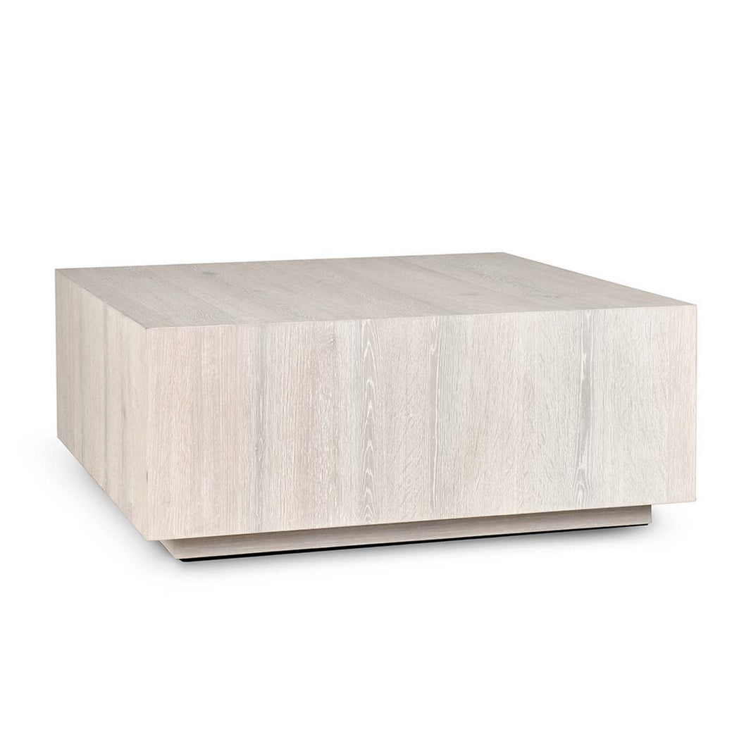Layne - Square Coffee Table With Casters, alternate view 3 with wood construction