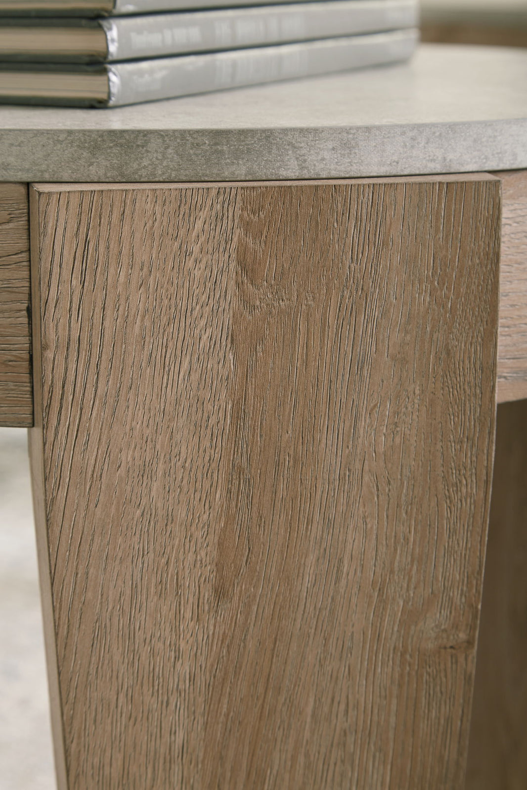Guystone - Occasional Table Set (Set of 3) - Light Brown, alternate view 2 with wood construction