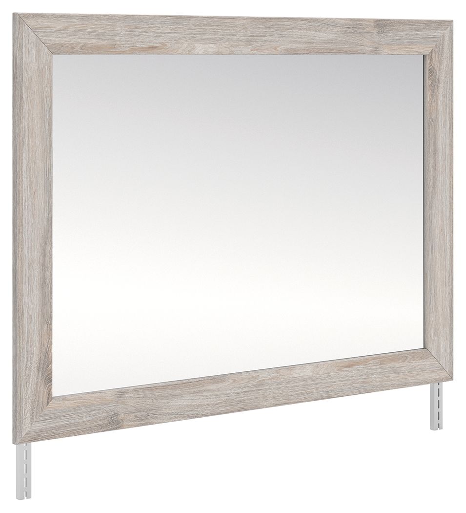Broachmyn - Bedroom Mirror, alternate view 2 with wood construction