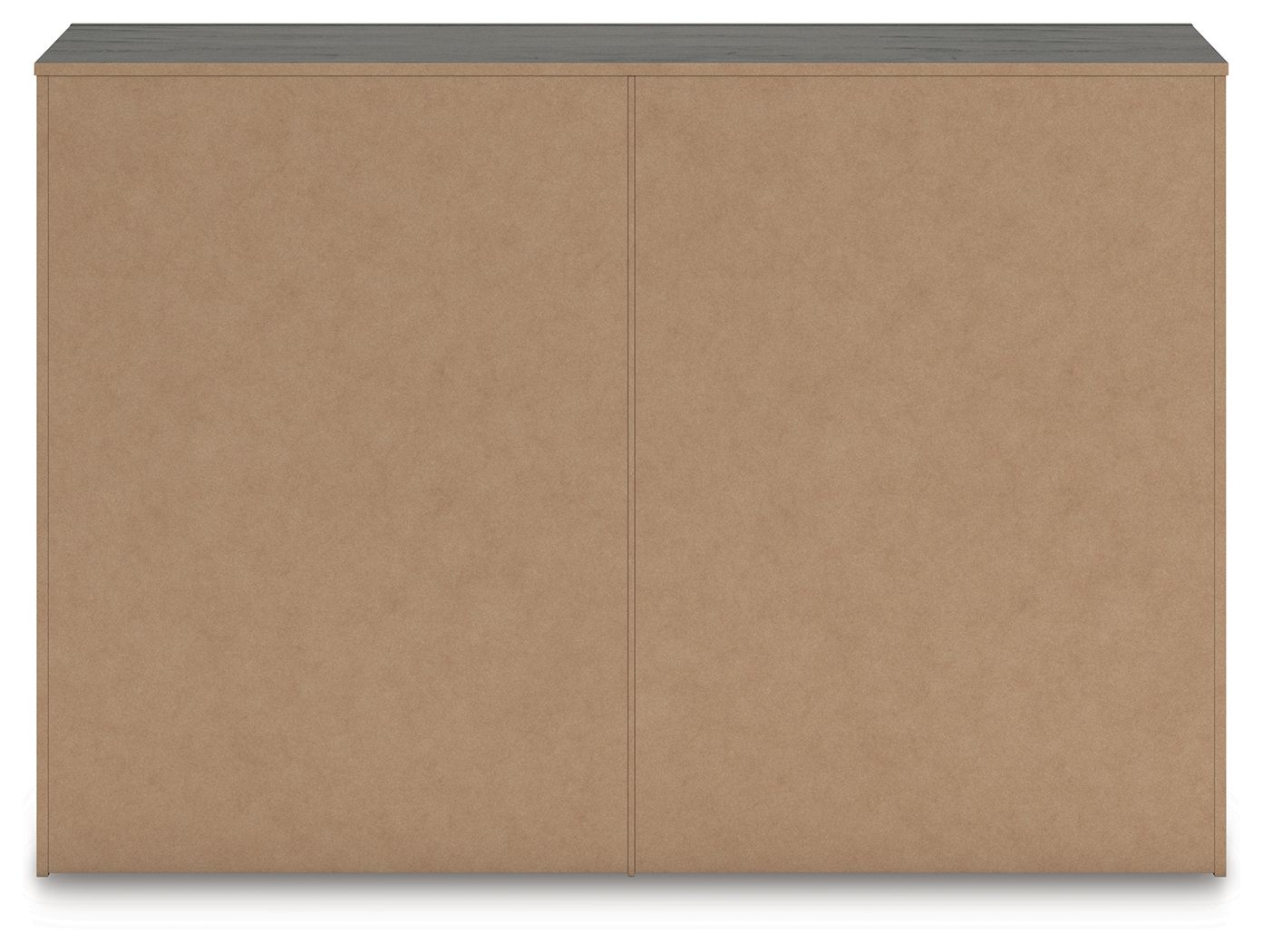 Fraluna - Six Drawer Dresser - Charcoal, alternate view 2 with linen fabric