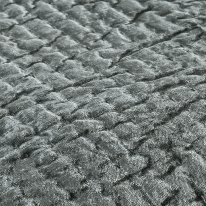 Bari - Velvet Quilt - Bay Green