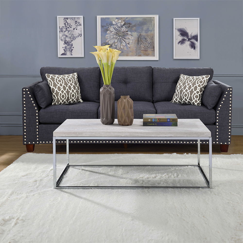 Snyder - Table, product view with wood construction