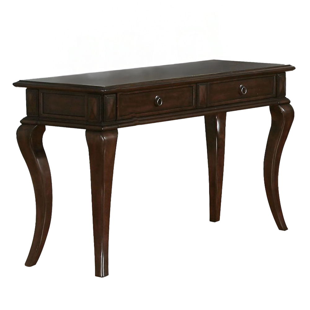 Amado - Sofa Table - Walnut, alternate view 2 with wood construction