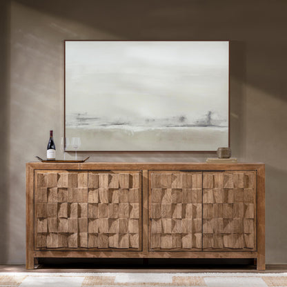 Gama - 4 Door Cabinet, alternate view 10 with wood construction