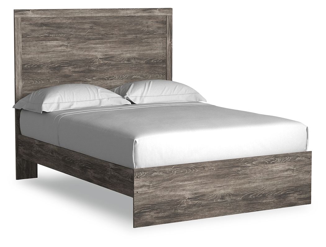 Ralinksi - Panel Bed, alternate view 3 with linen fabric
