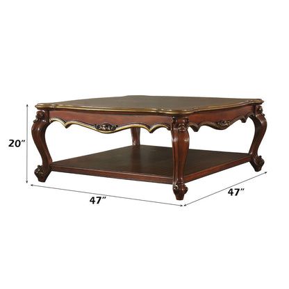 Picardy - Coffee Table - Honey Oak, alternate view 4 with solid wood