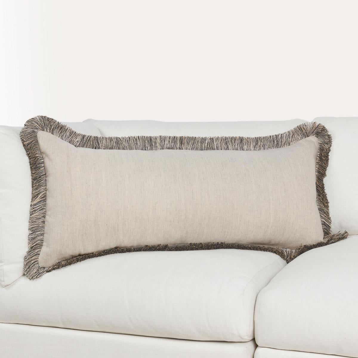 Nola - Pillow, alternate view 5 with linen fabric