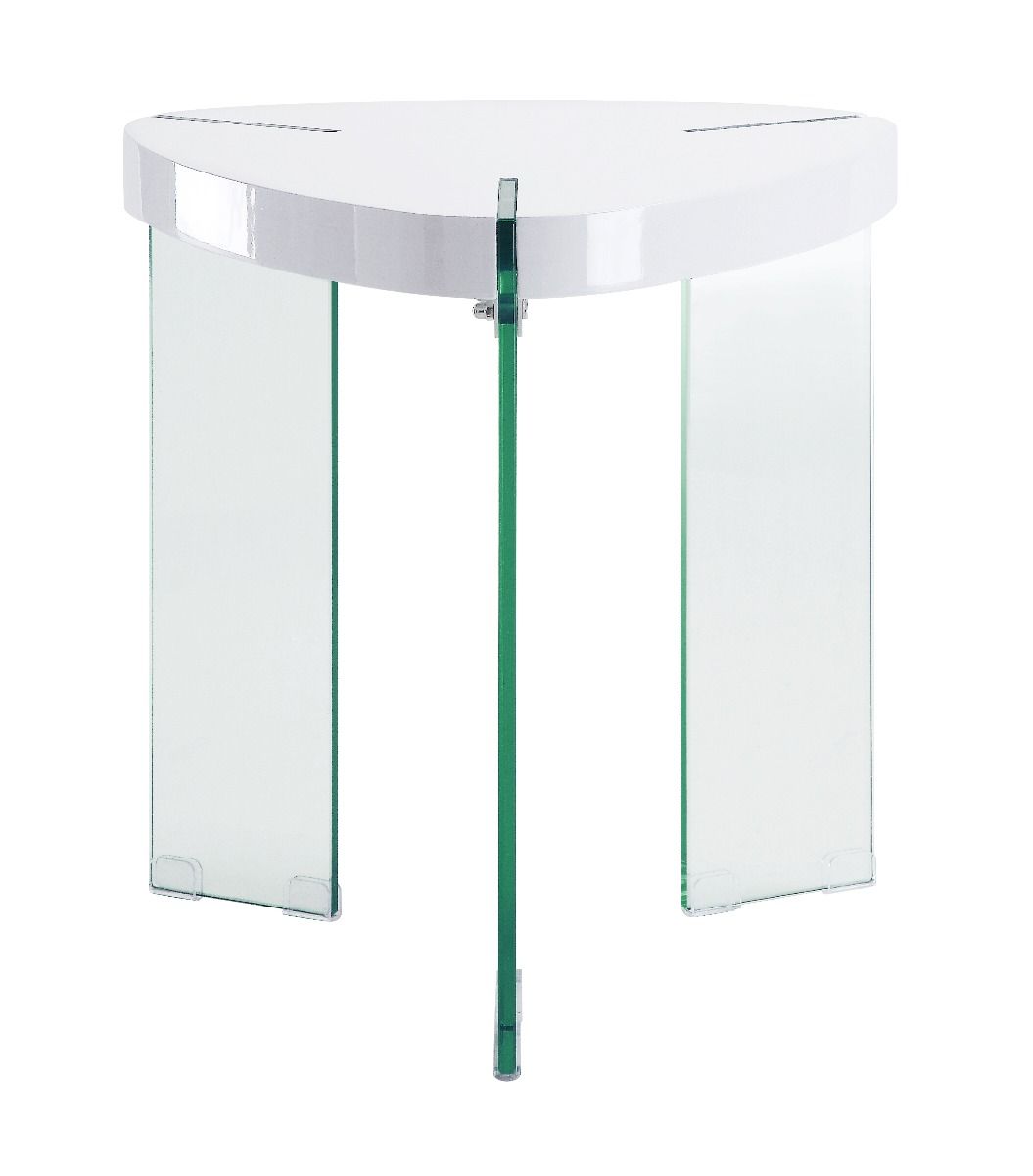 Noland - End Table, alternate view 2 with glass