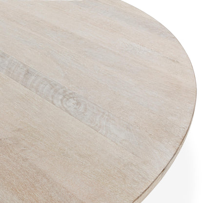 Hera - Round Dining Table, alternate view 14 with wood construction