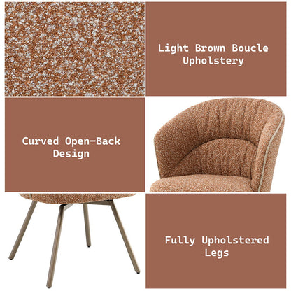 Lidi - Side Chair (Set of 2) - Rust Orange