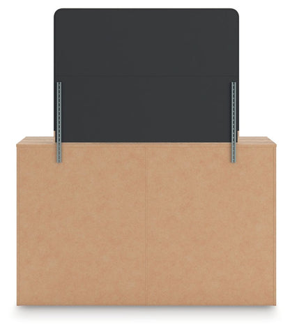 Kinlanni - Six Drawer Dresser, alternate view 8 with wood construction