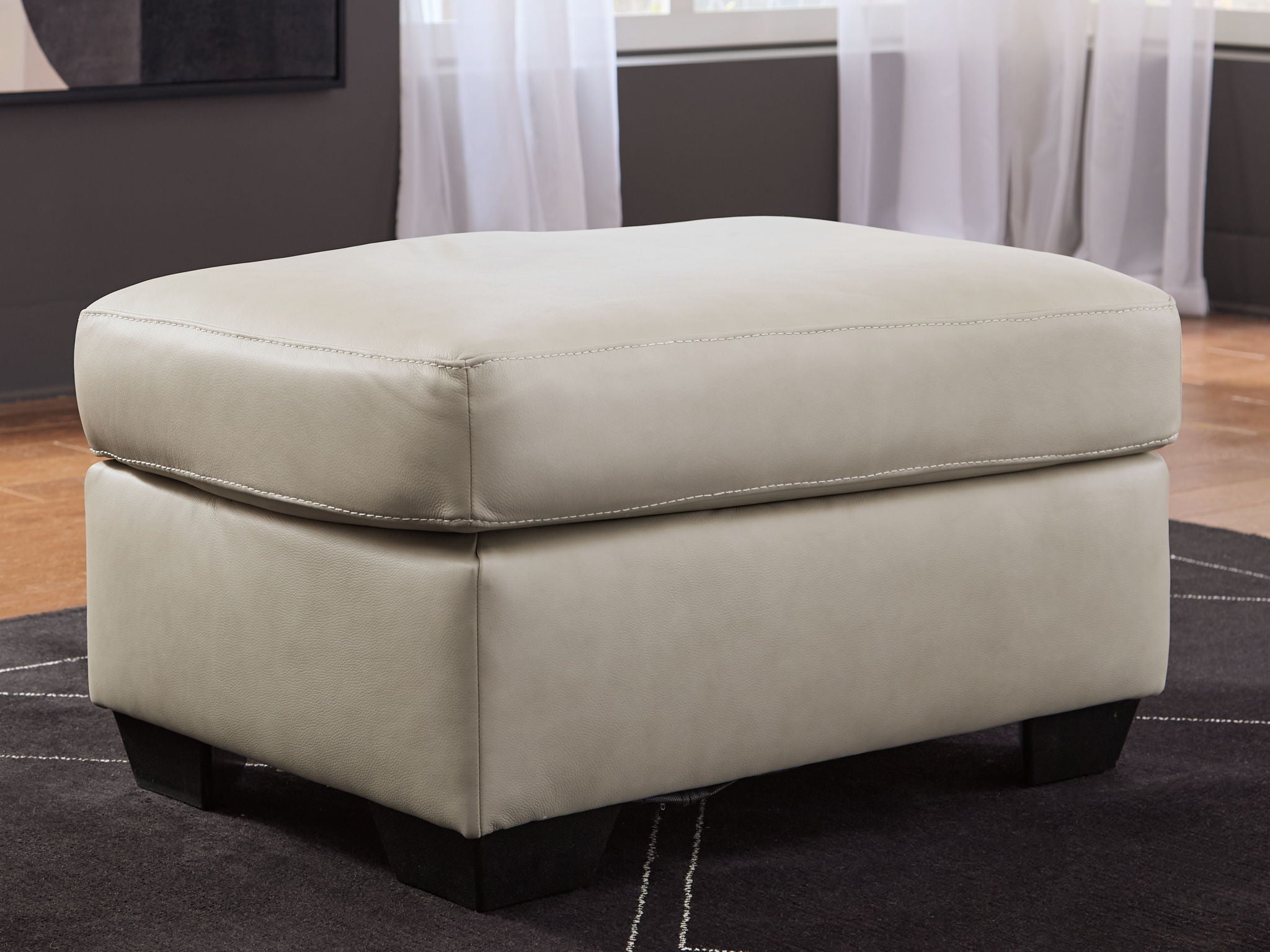 Santorine - Living Room Set, alternate view 14 with faux leather