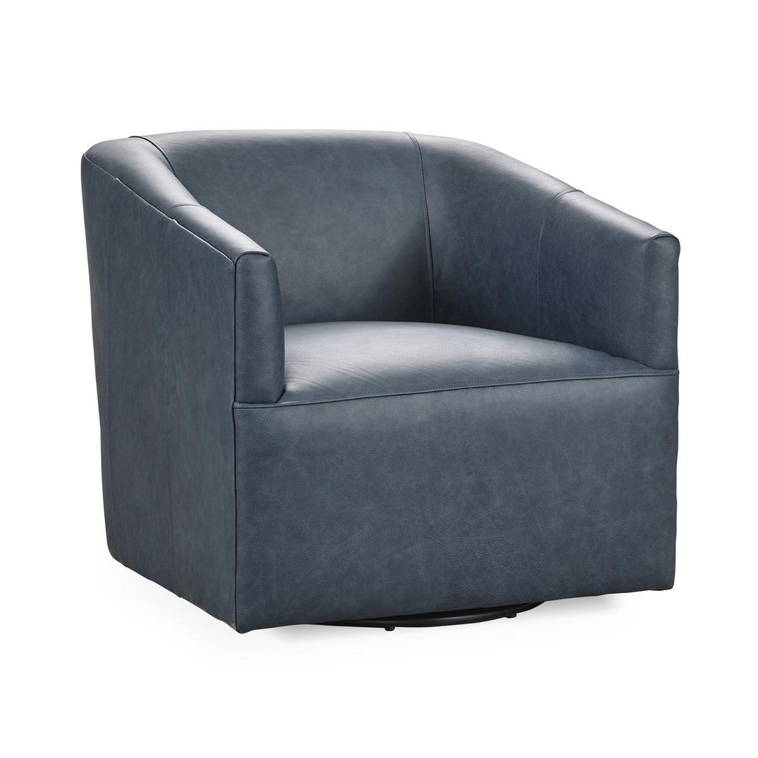 Vernon - Swivel Chair, alternate view 14 with top-grain leather