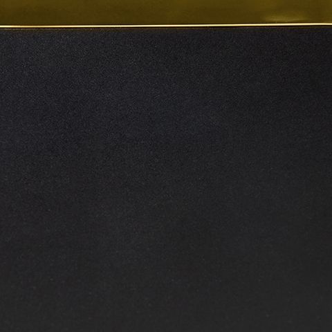 Rexwell - Accent Table With Speaker - Black / Gold Finish, alternate view 6 with polyester fabric