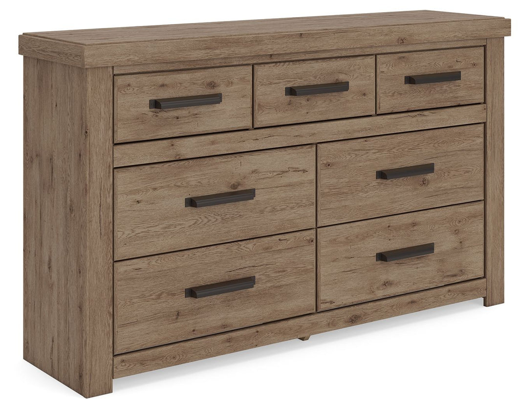 Oliandon - Dresser, product view with wood construction