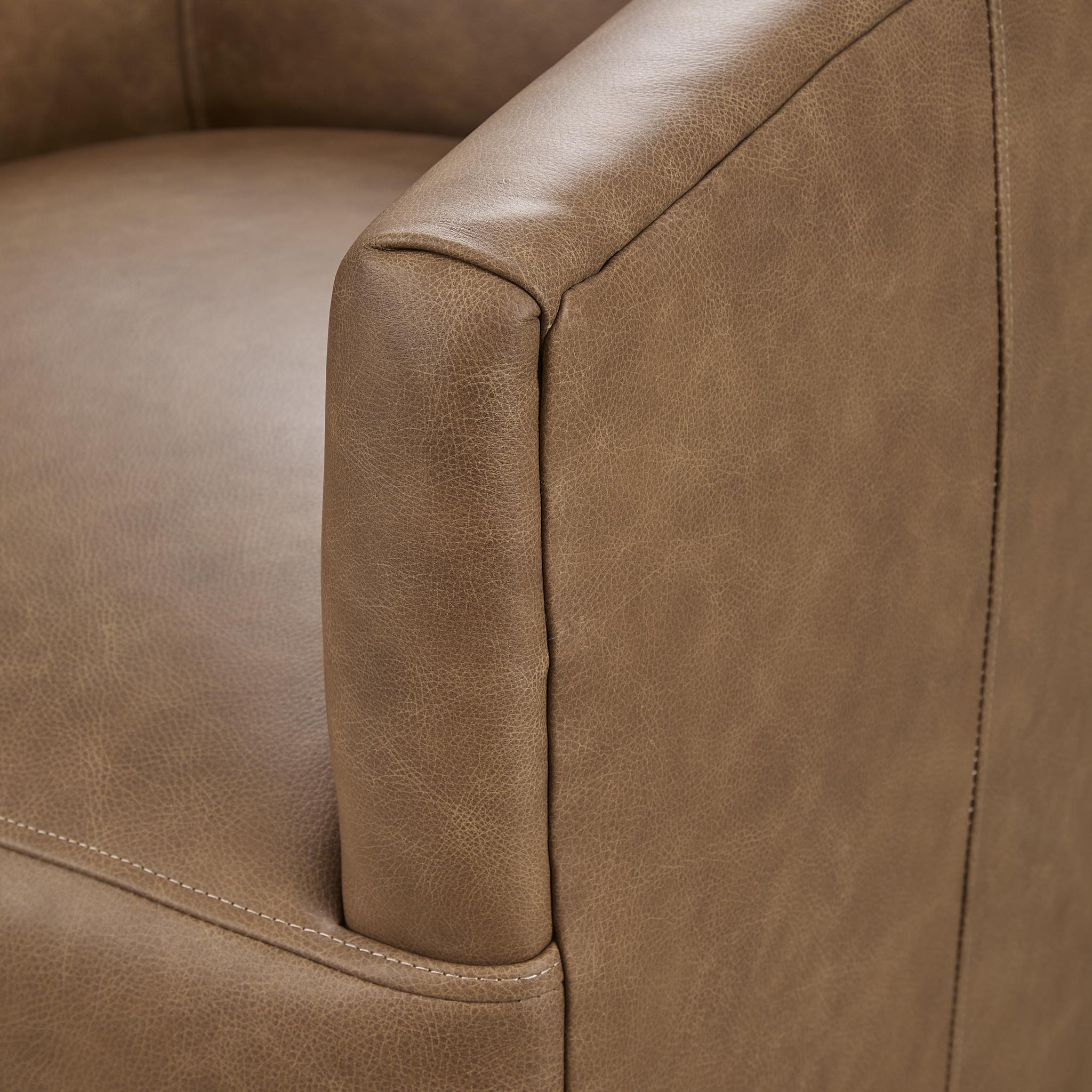 Vernon - Swivel Chair, alternate view 49 with top-grain leather
