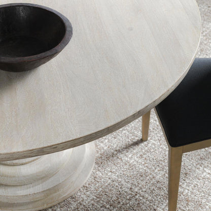 Hera - Round Dining Table, alternate view 15 with wood construction