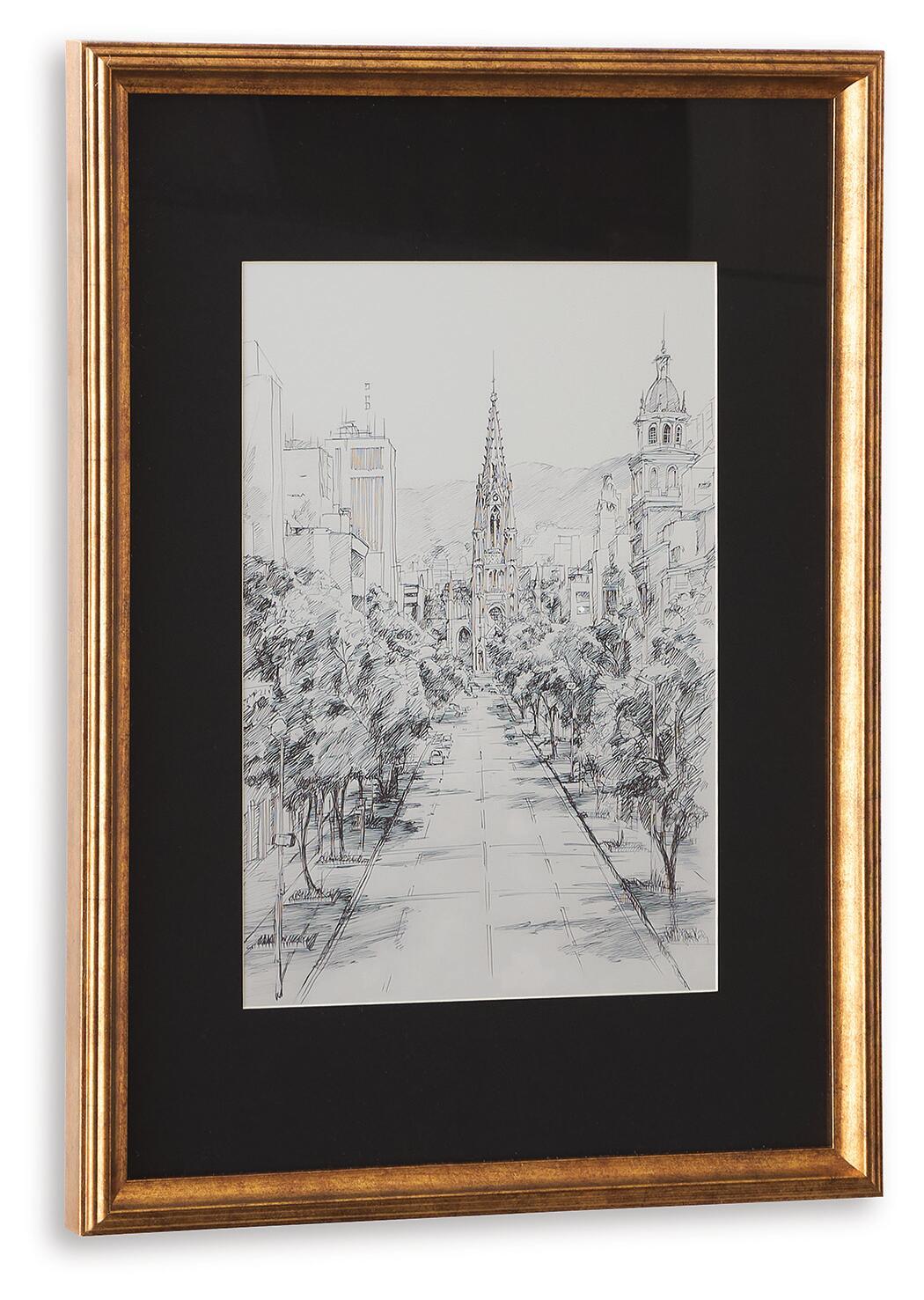 Lemmill Wall Art Black / White, gallery image 3