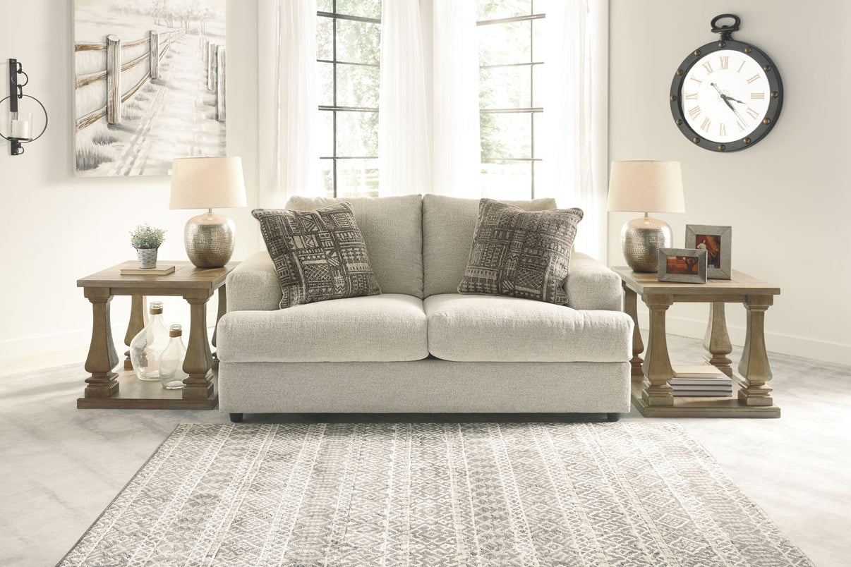 Soletren - Living Room Set, alternate view 3 with chenille upholstery