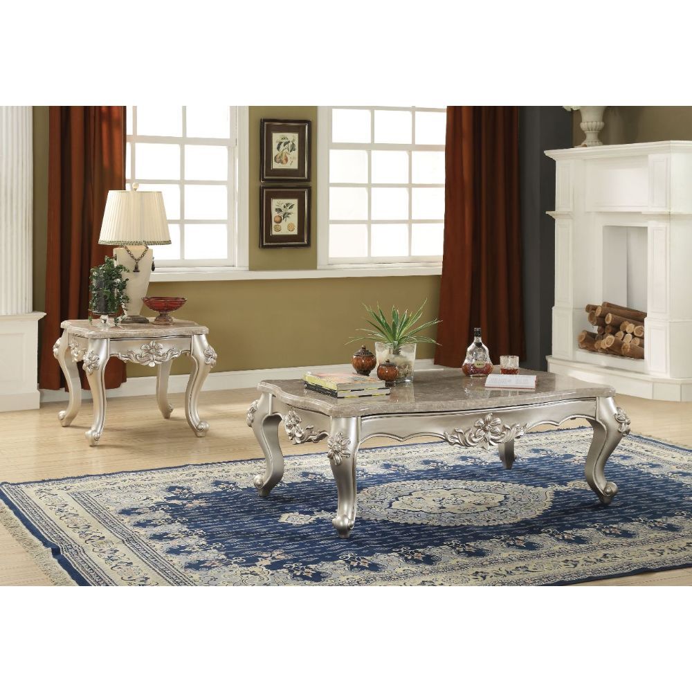 Bently - Table, product view with marble