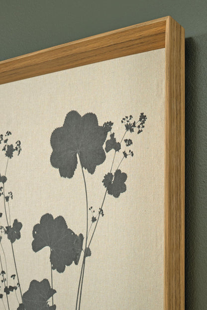 Huddwick Wall Art Set (Set of 3) Linen / Black, gallery image 3