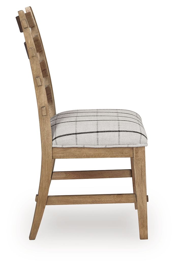 Ridgester - Dining Upholstered Side Chair (Set of 2), alternate view 8 with performance fabric