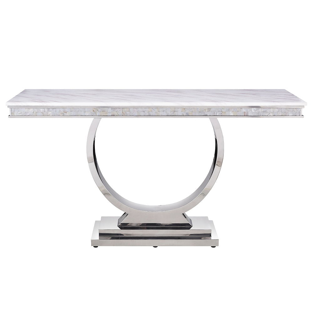 Zander - Table, alternate view 7 with marble